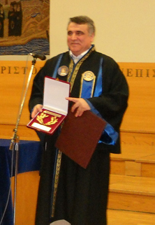 Christos Faloutsos Receives Honorary Degree