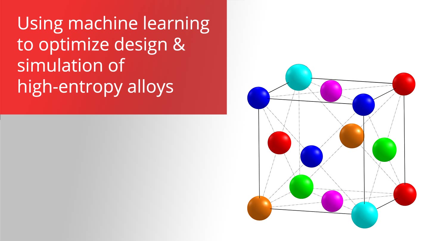 Using machine learning to optimize design and simulation of high-entropy alloys | Source: Carnegie Mellon University