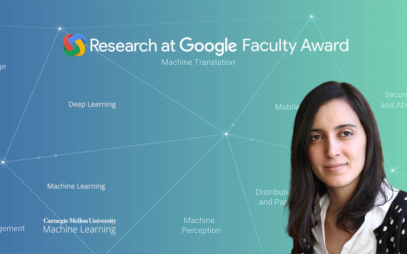 Congratulations to Assistant Professor Leila Wehbe for Winning a Google AI Research Award in Computational Neuroscience | Machine Learning Department at Carnegie Mellon University